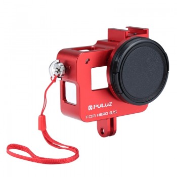 PULUZ Housing Shell For GoPro HERO 7 Black 6/5 Hard Protective Cage+52mm UV Lens 8*6*4.6cm Case For Go Pro Hero5 2018