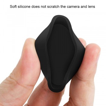 3PCS Lens Cap For GoPro Hero 5 6 7 Black Lens Cover Silicone Protector Case For Go pro Hero 7 6 5 Black Camera Accessories