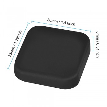 3PCS Lens Cap For GoPro Hero 5 6 7 Black Lens Cover Silicone Protector Case For Go pro Hero 7 6 5 Black Camera Accessories