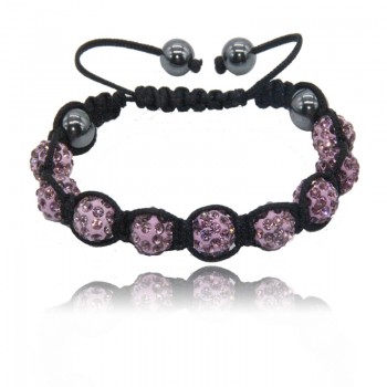 Fashion Jewelry New Mix Colors Sales Promotion 10mm Crystal AB Clay Disco 9 Balls Bracelets