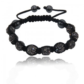 Fashion Jewelry New Mix Colors Sales Promotion 10mm Crystal AB Clay Disco 9 Balls Bracelets