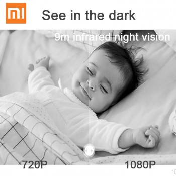 Xiaomi xiaofang 1s 1080p wifi smart camera 2MP p2p Night vision two way audio portable IR network camera dafang mijia camera