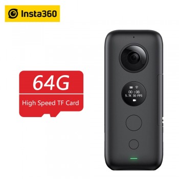 Insta360 ONE X Action Camera VR 360 Panoramic Camera For iPhone and Android 5.7K Video 18MP Photo Invisible Selfie Stick