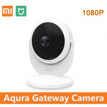 Xiaomi Mijia Aqara smart ip camera with Gateway 1080P Hub Function Linkage Alarm 180 Degree FOV Mi Smart Home Voice Interphone