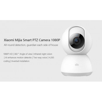 Updated Version Xiaomi Mijia Full 1080P HD Smart IP Camera 360 Video CCTV WiFi Pan-tilt Night Vision Webcam Security Monitor