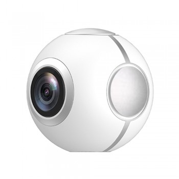 Podofo Mini HD Panoramic 360 Camera Wide Dual Angle Fish Eye Lens VR Video Camera for Smartphone Type-c USB Sport amp; Action Cam