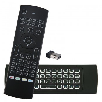 MX3 MX3-L Backlit Air Mouse T3 Smart Voice Remote Control 2.4G RF Wireless Keyboard For X96 tx3 mini A95X H96 pro Android TV Box