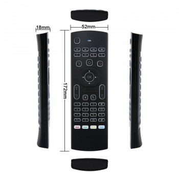MX3 MX3-L Backlit Air Mouse T3 Smart Voice Remote Control 2.4G RF Wireless Keyboard For X96 tx3 mini A95X H96 pro Android TV Box