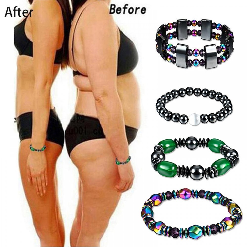 New 1pc Weight Loss Austrian Crystal Beads Men Bracelet Ataque De Titanes Health Care Bracelets For Women Ladies Fat Jewelry G5