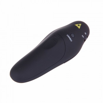 Powstro 2.4Ghz Wireless Presenter with Red Laser Pointers Pen USB RF Remote Control Page for Turning PPT Powerpoint Presentation