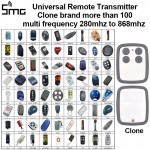 1pcs Auto scan Multi frequency 280-868mhz Universal remote control duplicator/garage command/gate remote controller rolling code