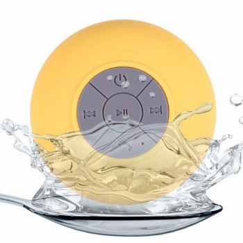 Mini Wireless Bluetooth Speaker Hands Free Waterproof Car Bathroom Office Beach Stereo Subwoofer Music Loudspeaker With Suction