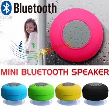Waterproof Wireless Bluetooth Speaker Bathroom Mini Fashionable Musical Instruments With Suction Cup Dropship 8.28