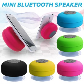 Waterproof Wireless Bluetooth Speaker Bathroom Mini Fashionable Musical Instruments With Suction Cup Dropship 8.28