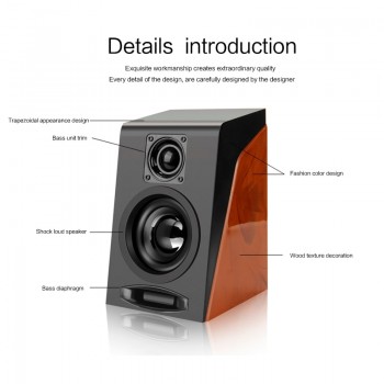Restoring Ancient Ways Desktop Small Computer PC Speakers Notebook Desktop Computer Mini Speaker Multimedia USB Speaker
