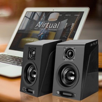 Restoring Ancient Ways Desktop Small Computer PC Speakers Notebook Desktop Computer Mini Speaker Multimedia USB Speaker