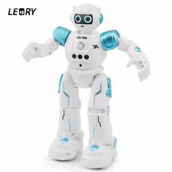 LEORY Intelligent RC Humanoid Gesture Robot For Children Birthday Christmas Gift Programming Remote Control Robotica Toy Sing
