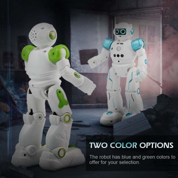 LEORY Intelligent RC Humanoid Gesture Robot For Children Birthday Christmas Gift Programming Remote Control Robotica Toy Sing