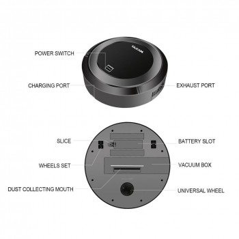 Vacuum Cleaner Automatic Floor Dust Dirt Cleaning Robot Dry Wet Sweeping Machine Intelligent Sweeping Robot