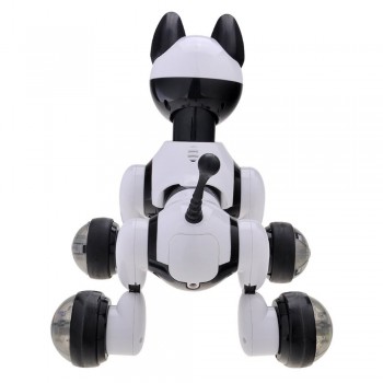 Voice Recognition Intelligent Robot Dog Electronic Toy Interactive Doggy Robot Puppy Music LED Eyes Flashing Action Toy