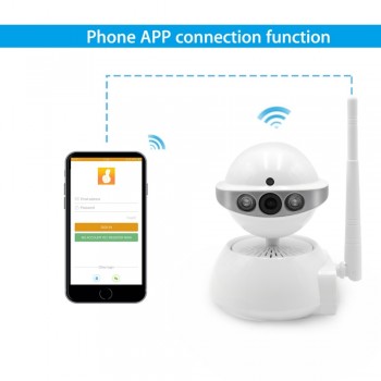 Robot IP WIFI Camera Easy Use Wireless WI-FI 720P HD CCTV Home Security Camera With Remote Surveillance
