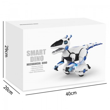one JJRIC R3 robot and 1 smart dinosaur robot, by DHL