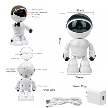 Robot Camera TUYA alexa echo 1080P HD Baby Monitor wifi Two-way Audio Network IP Night Vision Motion Detection SMART home shojzj