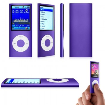 ZHKUBDL 1.8 inch mp3 player 16GB 32GB Music playing with fm radio video player E-book player MP3 with built-in memory