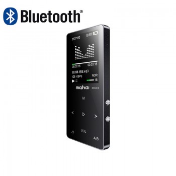 New Metal Bluetooth Sport MP3 Player Portable Audio 8GB with Built-in Speaker FM Radio  APE Flac Music Player