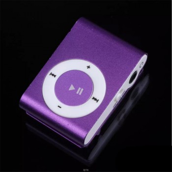 FGHGF cheapest USB metal mini Clip mp3 Player sport portable Music digital TF/SD Card Slot player mp 3 player card running