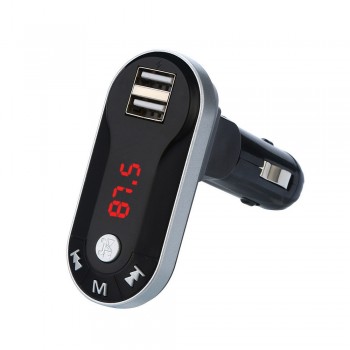 New Bluetooth Car FM Transmitter Modulator Car mp3 Player Wireless Handsfree Music with USB interface Car USB TF SD Remote 11.8