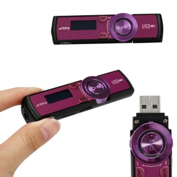 2017 HOT SALE New fashion USB LCD Screen Support 8GB Flash TF Player MP3 Music FM Radio Slick stylish design Sport Compact