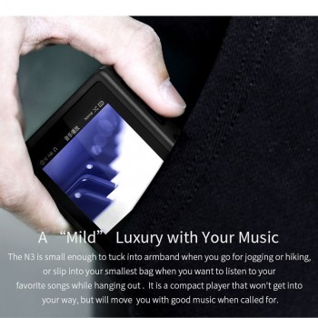Cayin N3 DAC Loseless Bluetooth 4.0 Apt-x Hifi DSD DAC MP3 FLAC Portable Music Player Support 256 DOP CTIA Type-C Hidizs