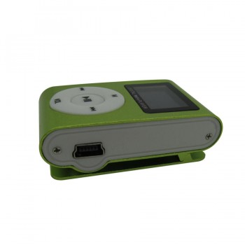 LCD Screen Portable MP3 Player Mini Clip MP3 Player with Micro TF/SD Card Slot sport mp3 Music players + Earphone + USB Cable