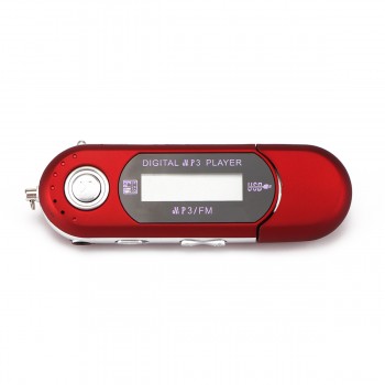 Portable Mini MP3 LCD Display Digital USB Stick Music MP3 Player Support TF Capacity Max 32G FM Radio Support for Dropshipping