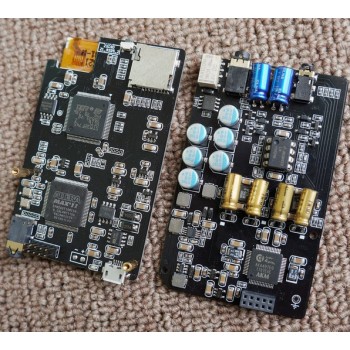 Wooeasy DIY Zishan DSD AK4497EQ Music Player Professional Lossless HiFi Protable MP3 Player Hard Solution 2.5 balanced Amplifier