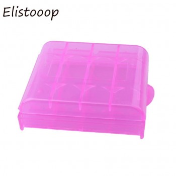 Elistooop Plastic Case Holder Storage Box Cover for 10440 14500 AA AAA Battery Box Container Bag Case Organizer Box Case
