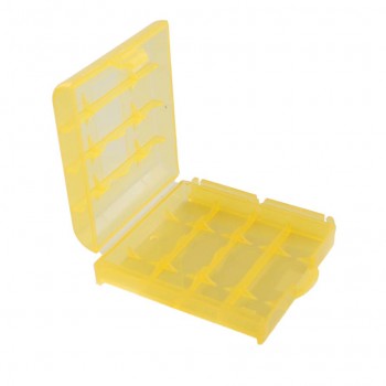 Elistooop Plastic Case Holder Storage Box Cover for 10440 14500 AA AAA Battery Box Container Bag Case Organizer Box Case