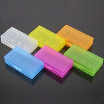 18650 CR123A 16340 Battery Case Holder Box Storage Color Optional Blue/Purple/White/Green/Yellow/Orange