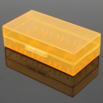 18650 CR123A 16340 Battery Case Holder Box Storage Color Optional Blue/Purple/White/Green/Yellow/Orange