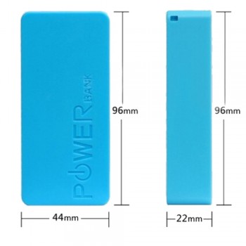 Without Rope Candy Color 5600mAh 2X 18650 USB Power Bank Fashion Battery Charger Case DIY Box For iPhone Sumsang