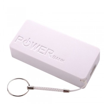 Without Rope Candy Color 5600mAh 2X 18650 USB Power Bank Fashion Battery Charger Case DIY Box For iPhone Sumsang