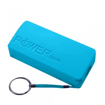Without Rope Candy Color 5600mAh 2X 18650 USB Power Bank Fashion Battery Charger Case DIY Box For iPhone Sumsang
