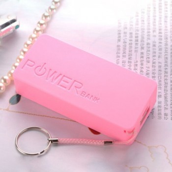 Without Rope Candy Color 5600mAh 2X 18650 USB Power Bank Fashion Battery Charger Case DIY Box For iPhone Sumsang