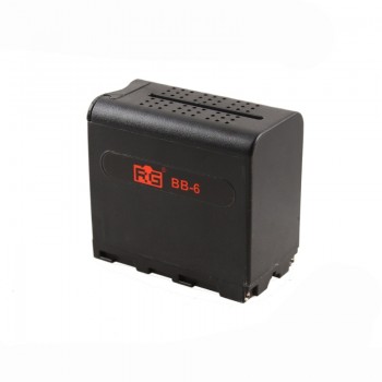 BB-6 6pcs AA Battery Case Pack Battery Holder Power as NP-F NP-970 Series Battery for LED Video Light Panel / Monitor