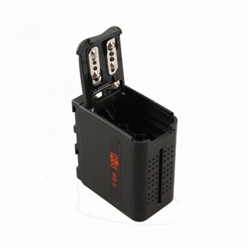 BB-6 6pcs AA Battery Case Pack Battery Holder Power as NP-F NP-970 Series Battery for LED Video Light Panel / Monitor