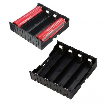 Carprie New DIY Storage Box Holder Case For 4 x 18650 Rechargeable Battery 18Apr20 Dropshipping