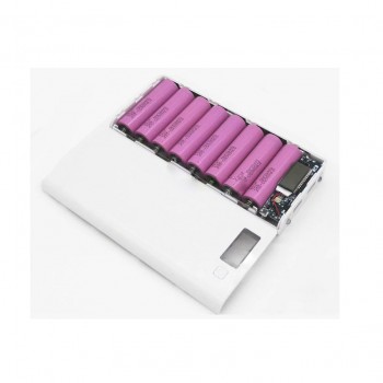 kebidumei Hot sale  5V Dual USB 18650 Power Bank Battery Box Mobile Phone Charger DIY Shell Case For iphone6 Plus S6 xiaomi