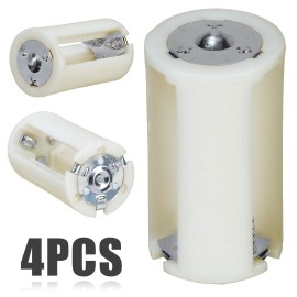 4pcs New Arrival Battery Box 3x AA to D Size Battery Adapter Converter Holder Switcher Case Box for Battery Storage