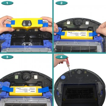 bonacell 14.4V 3800mAh Ni-MH Battery for iRobot Roomba 500 510 530 550 560 600 760 610 770 620 630 570 580 550 540 800
